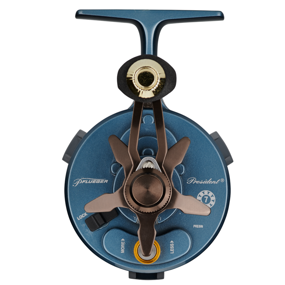 Pflueger President® Inline Ice Reel – Fowlers Makery and Mischief