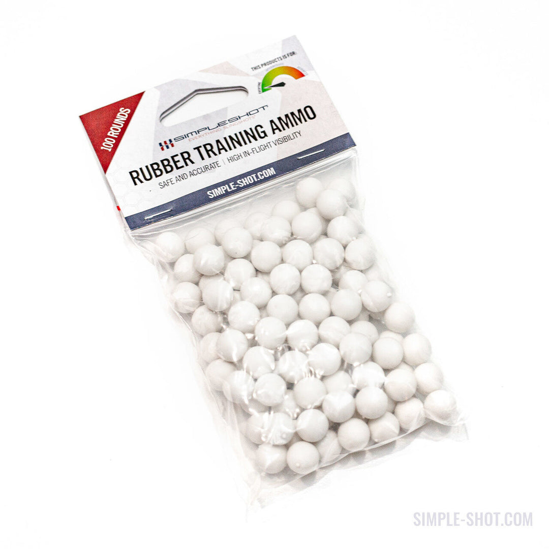 RUBBER TRAINING AMMO