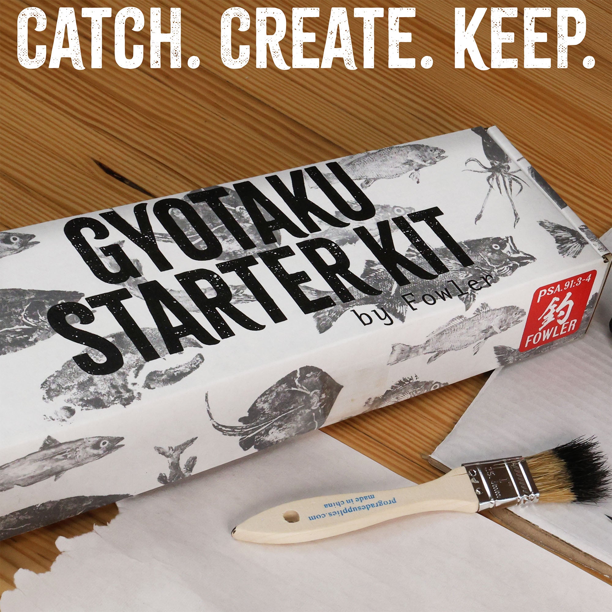 Gyotaku Kit – Fowlers Makery and Mischief