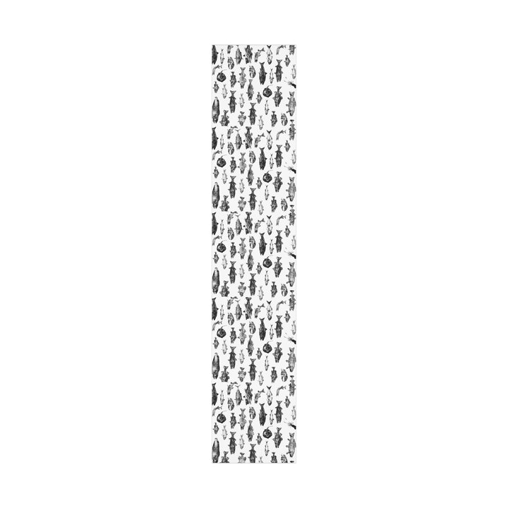 Gyotaku Gift Wrap Paper - White