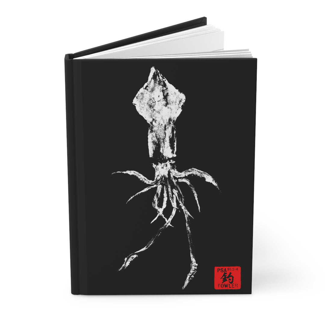 Squids Gyotaku Hardcover Journal Matte