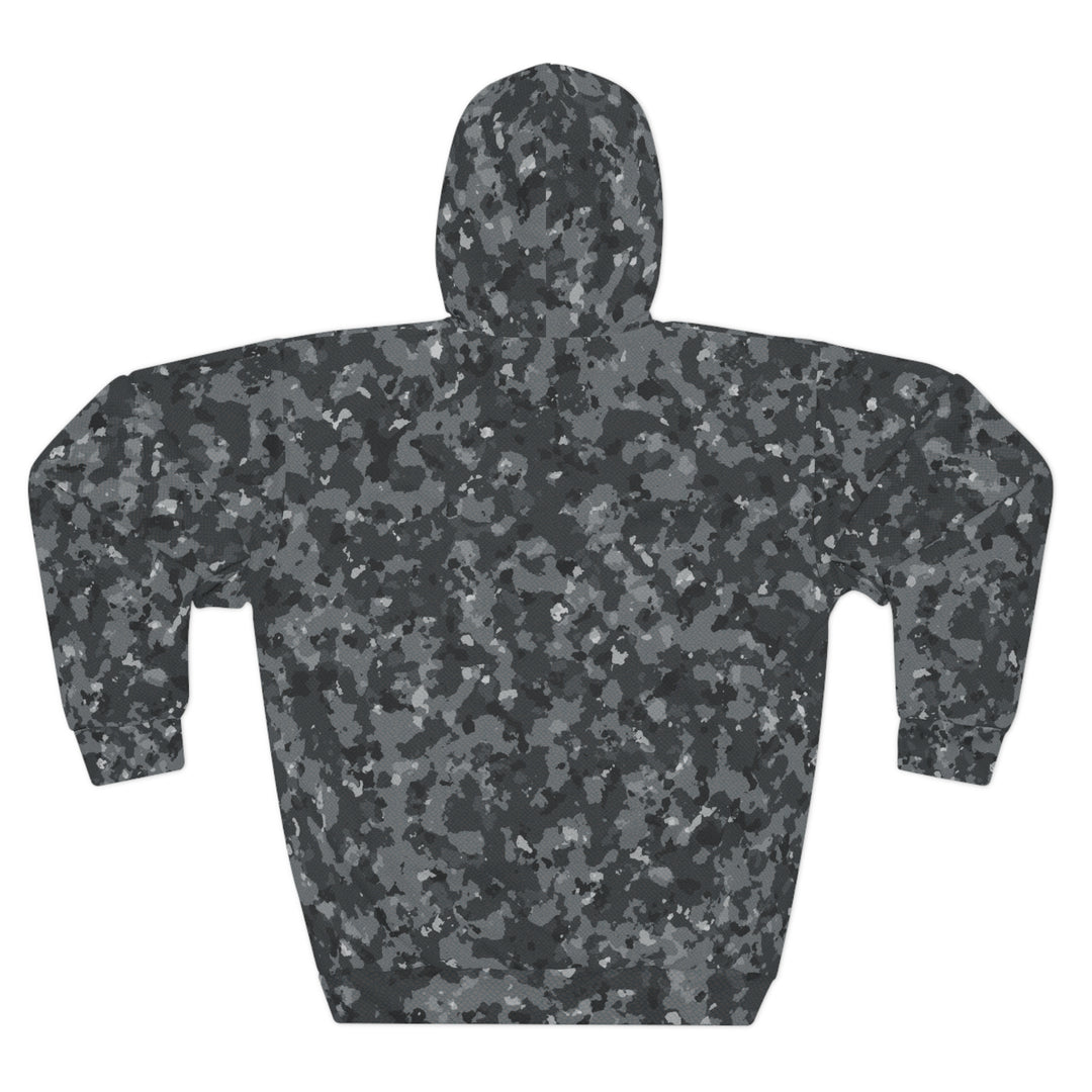Gyotaku Camouflage Crappie Unisex Pullover Hoodie
