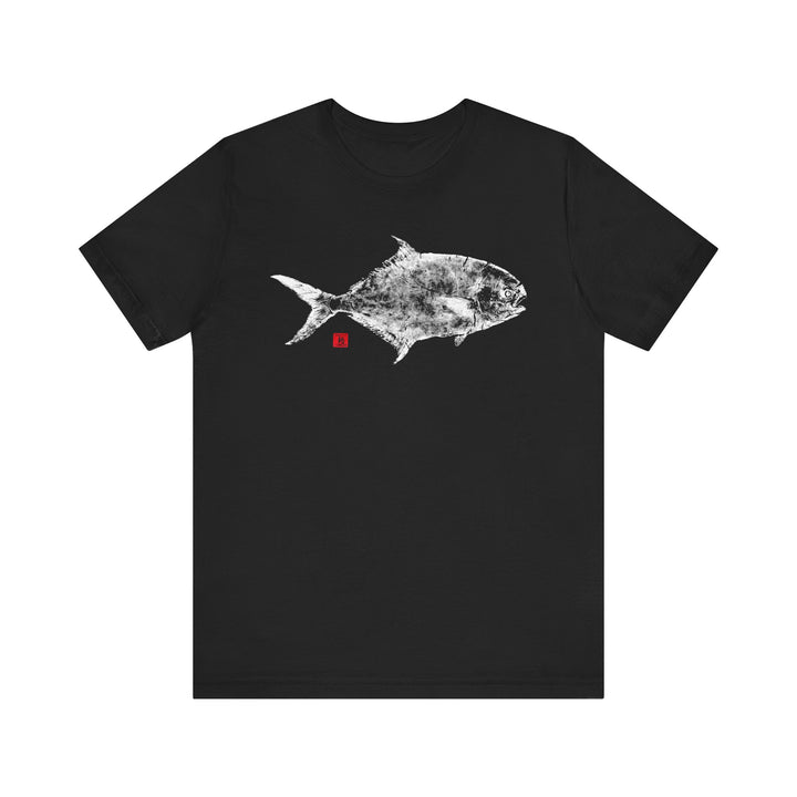 Pompano Gyotaku by Fowler
