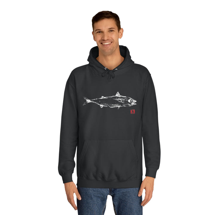 Mackerel Gyotaku Hoodie