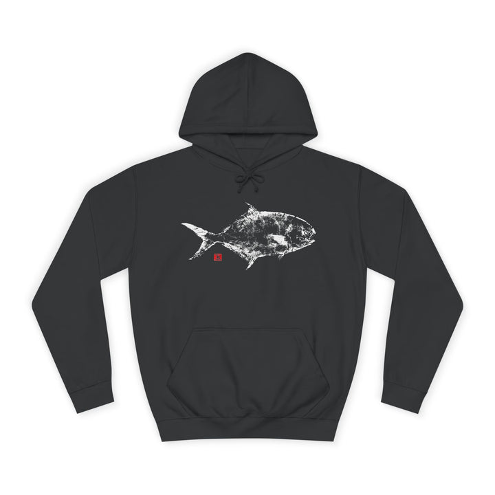 Pompano Gyotaku Hoodie