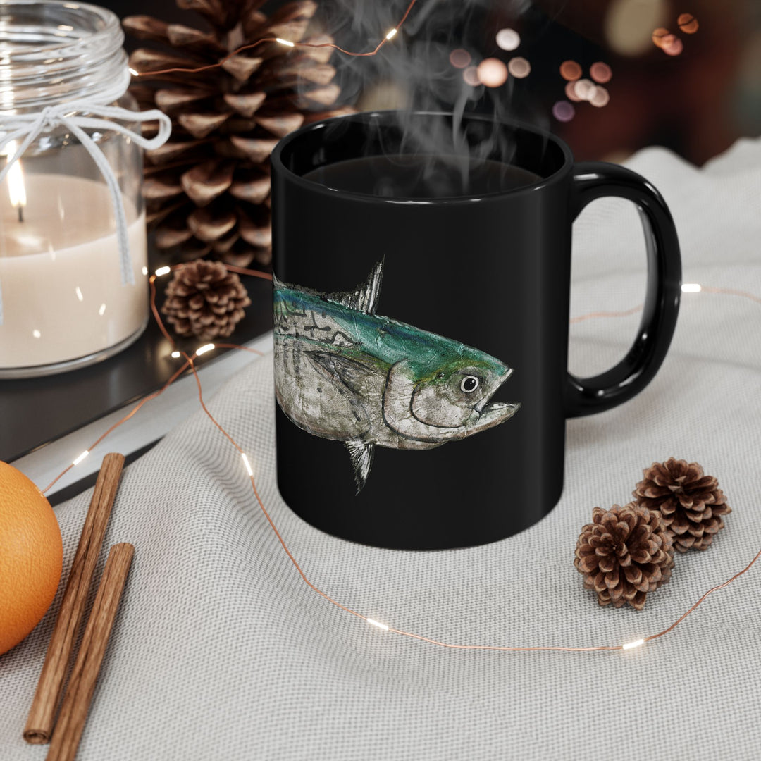 False Albacore Gyotaku Ceramic Mug (11oz)