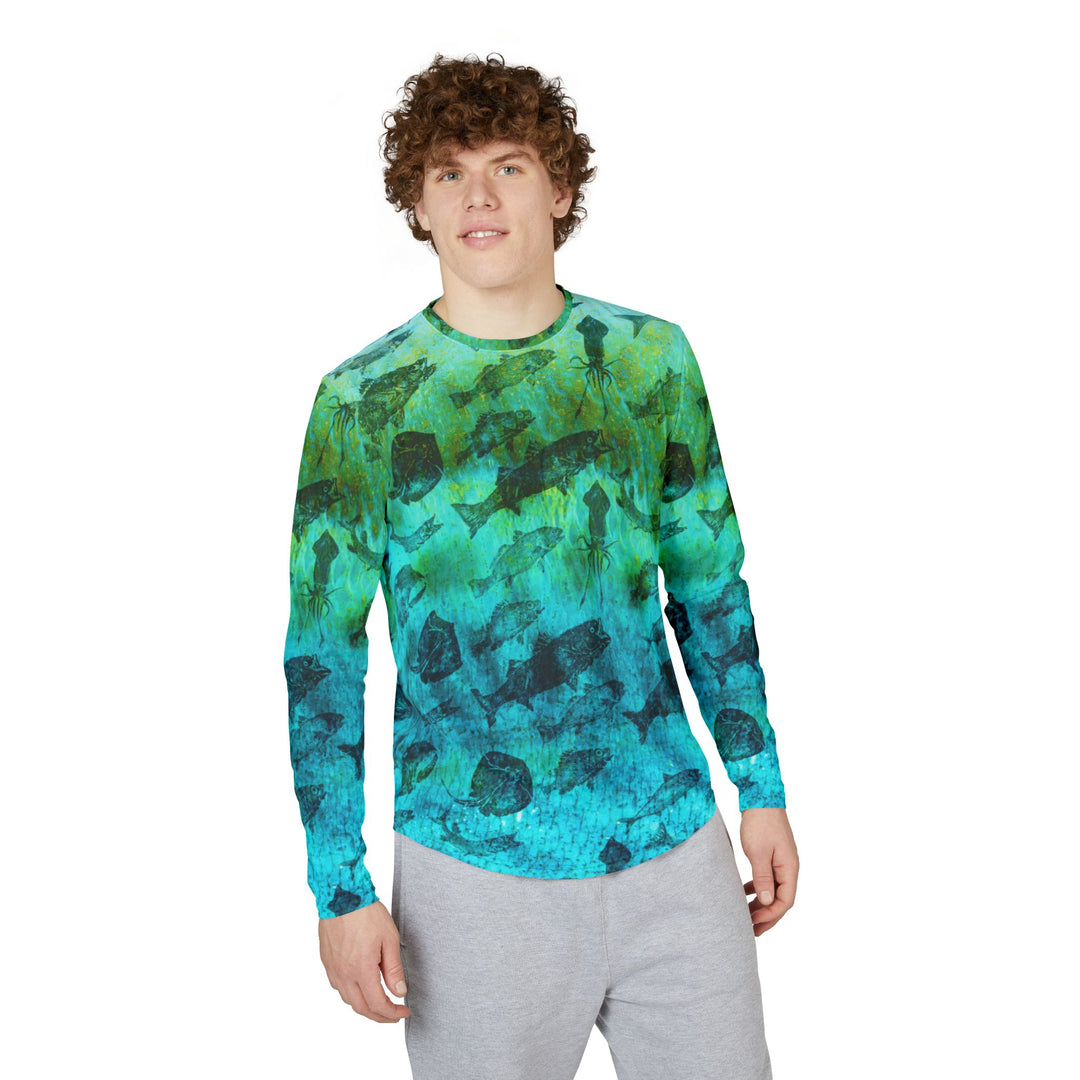 Men's UV Protection Gyotaku Sun Shirt