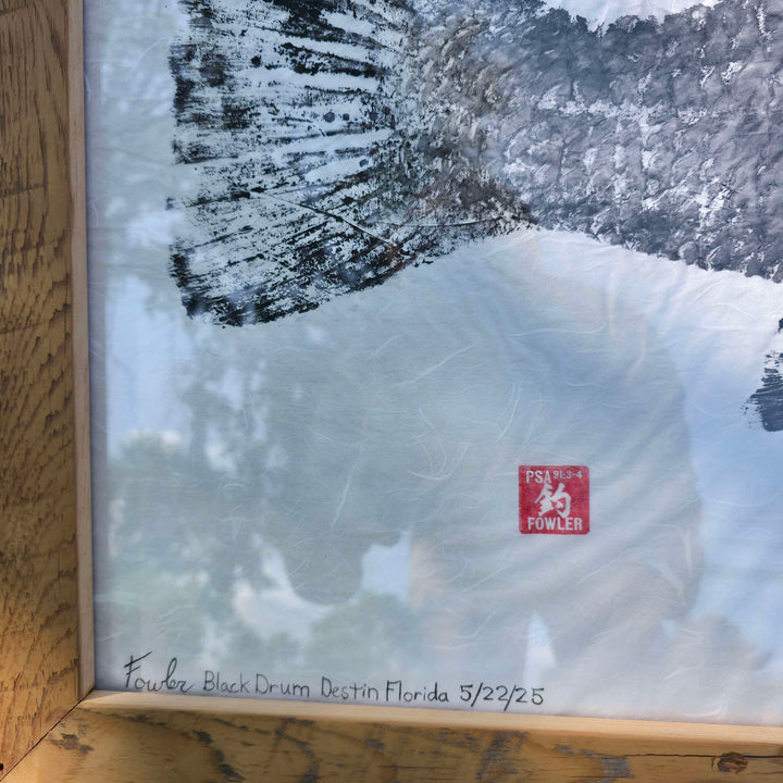 AUCTION: Gyotaku Fish Painting by Fowler