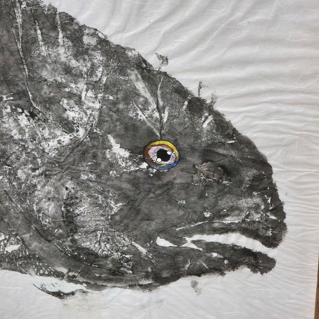 AUCTION: Gyotaku Fish Painting by Fowler