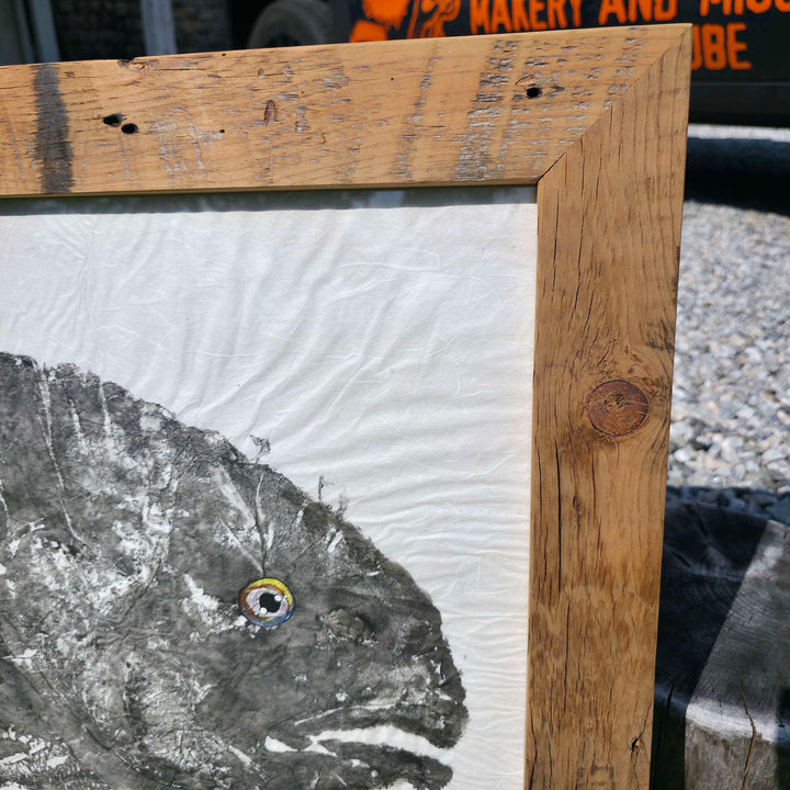 AUCTION: Gyotaku Fish Painting by Fowler