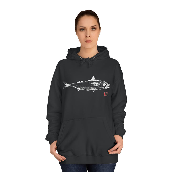 Mackerel Gyotaku Hoodie