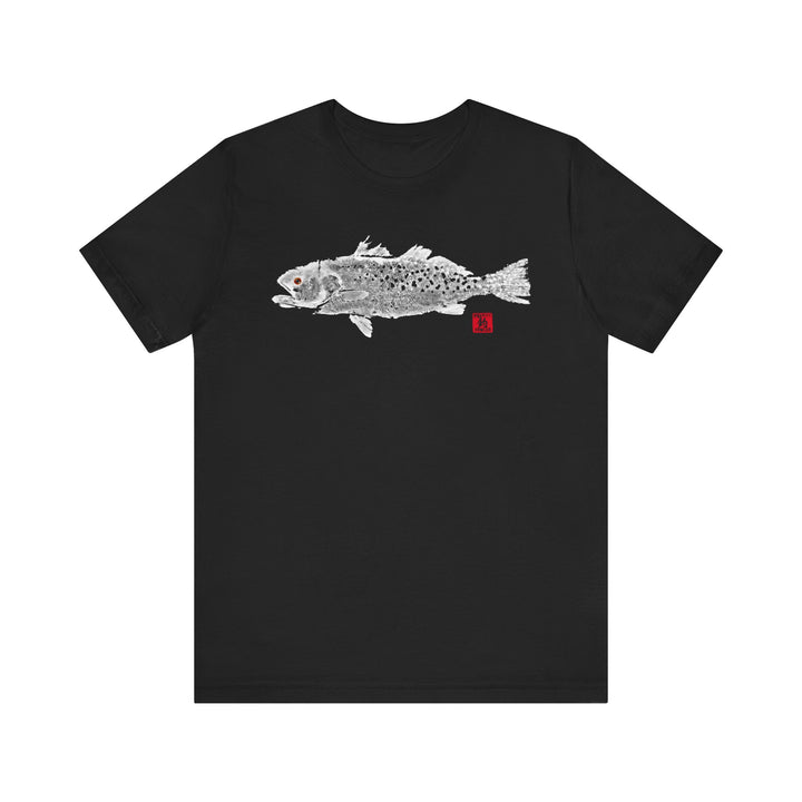 Spotted Seatrout Gyotaku by Fowler