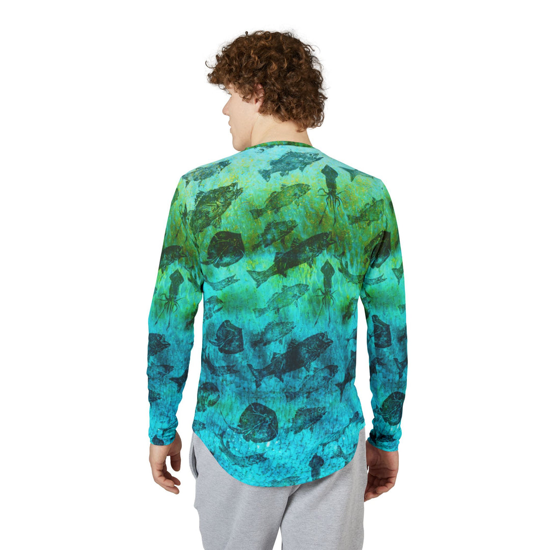 Men's UV Protection Gyotaku Sun Shirt