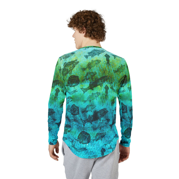 Men's UV Protection Gyotaku Sun Shirt