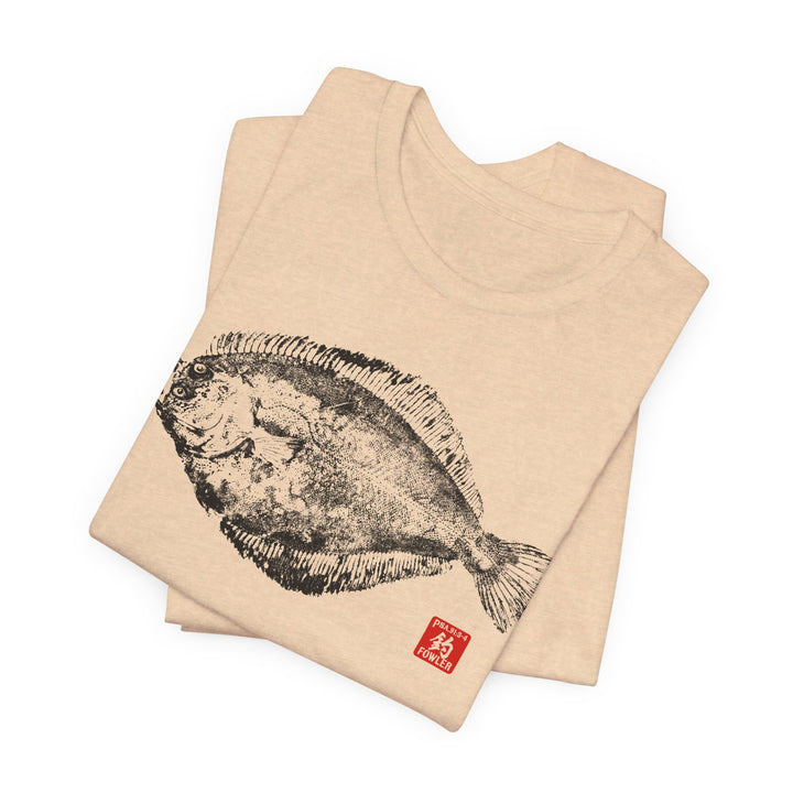 Yellowfin Sole Gyotaku by Fowler