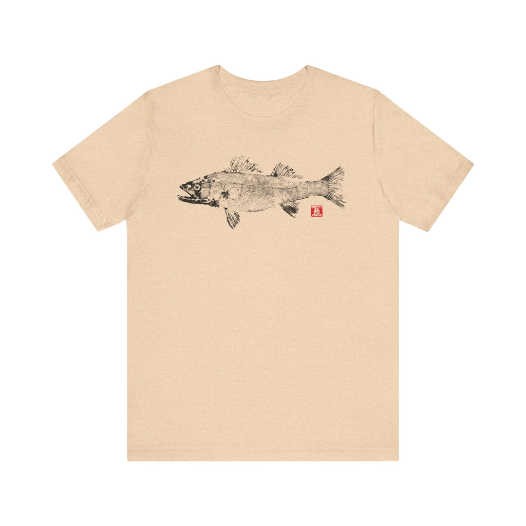 Walleye Gyotaku by Fowler