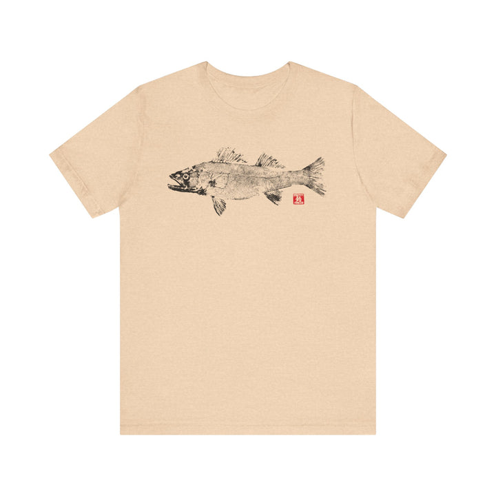 Walleye Gyotaku by Fowler