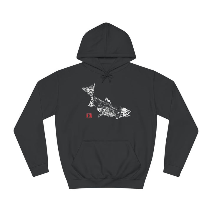 Rainbow Trout Gyotaku Hoodie