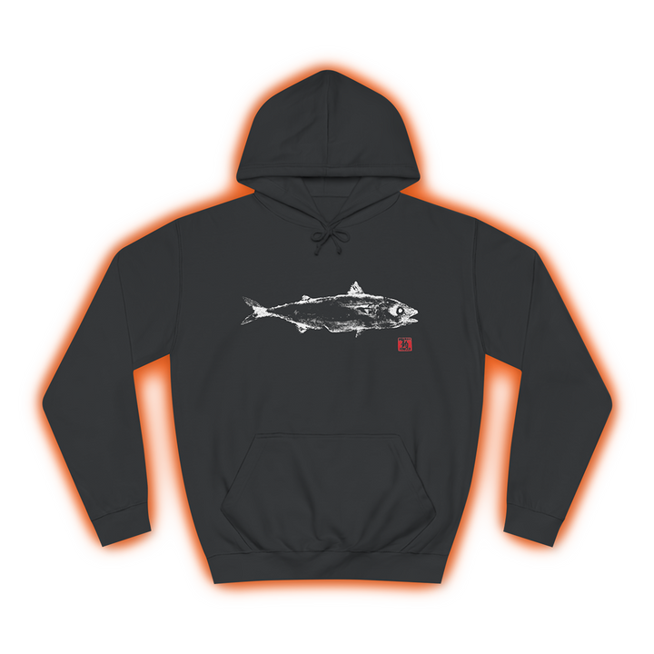 Mackerel Gyotaku Hoodie