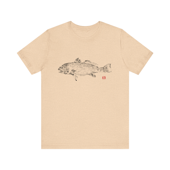 Red Drum Gyotaku by Fowler