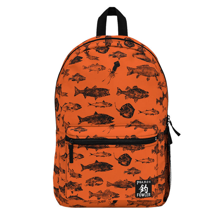 Gyotaku Backpack - Orange