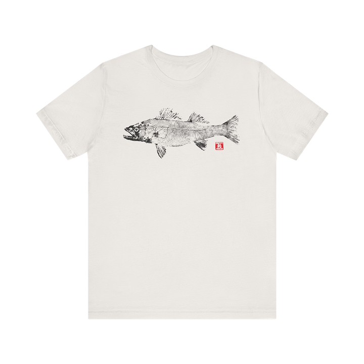 Walleye Gyotaku by Fowler