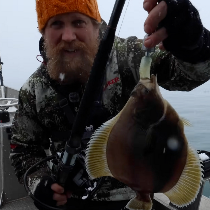 Yellowfin Sole Gyotaku by Fowler