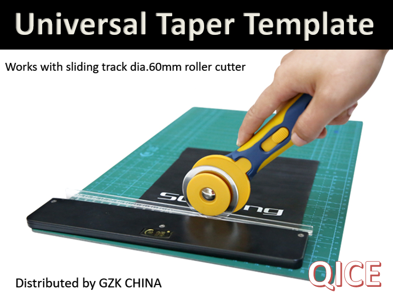 Universal Taper Template for Flat Band Cutting