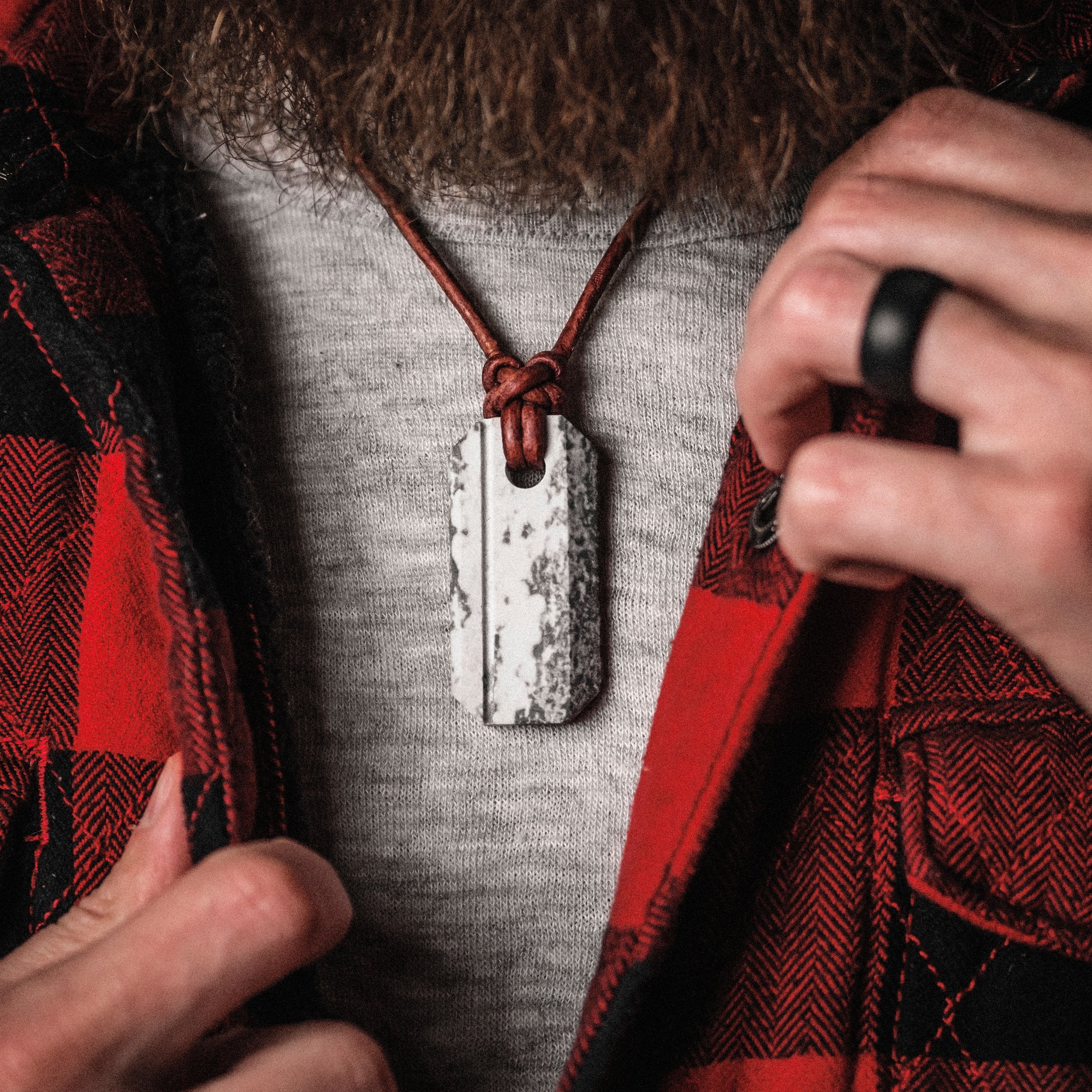 Kingdom Pendant - Viking Whetstone From York - Historical Reproduction